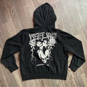 elevenparis Punk Graphic Hoodie